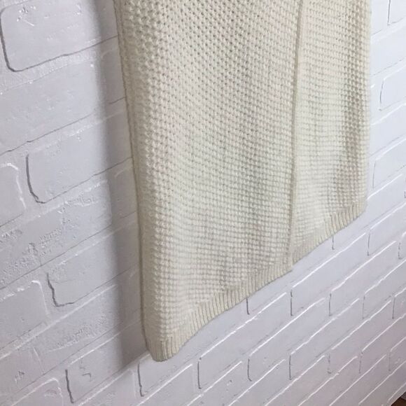 𝅺MOHAIR wool & mohair blend sweater cardigan knit double brest sleeveless - Picture 7 of 16